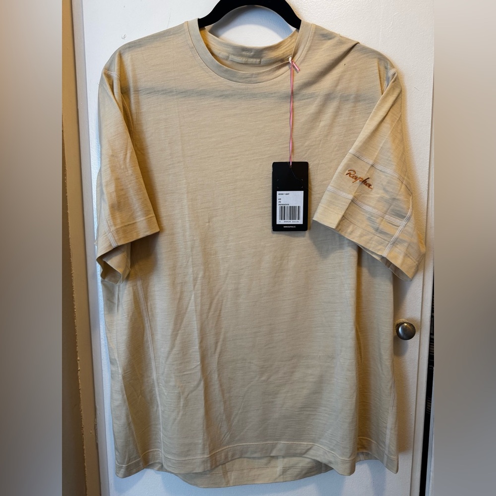 Rapha Men's Beige Merino T-Shirt